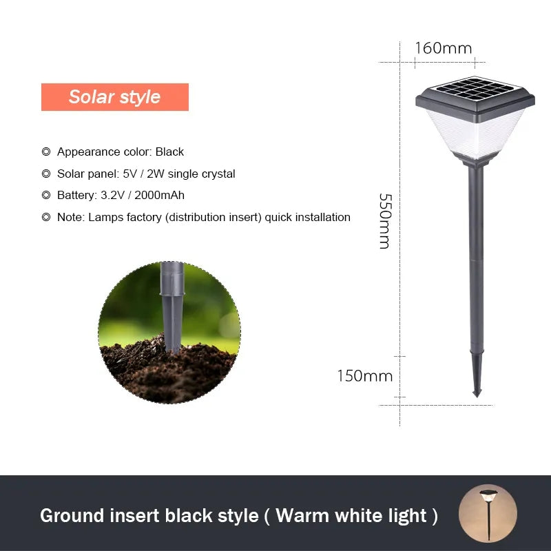 Solar Lawn Lamp