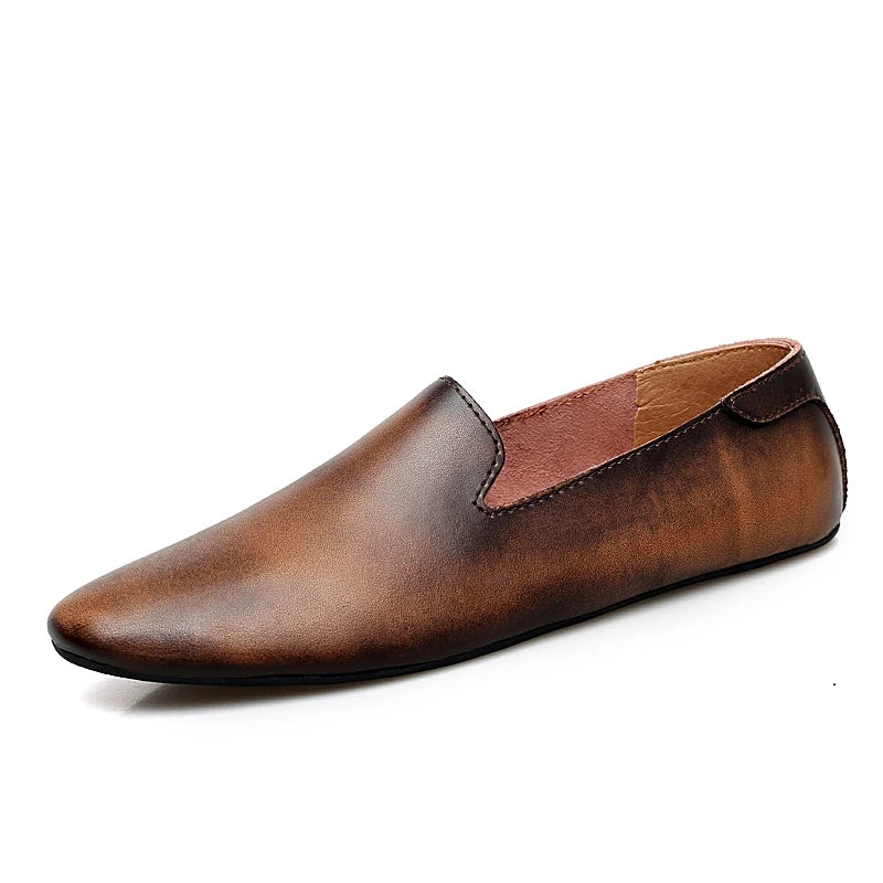 Men Leather Flats