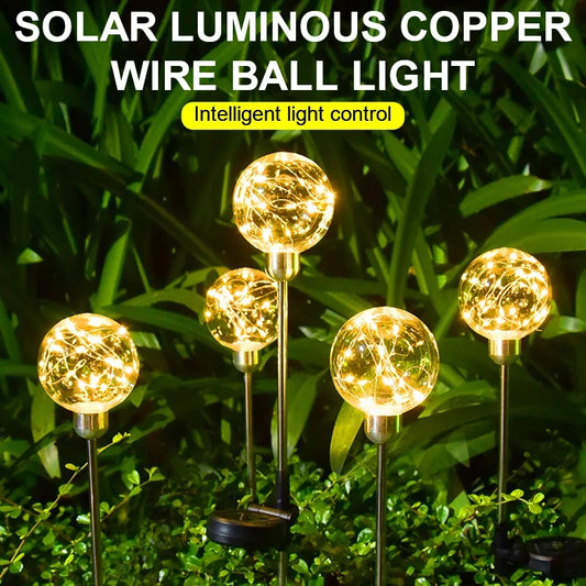 Solar Ball Reed Lamp