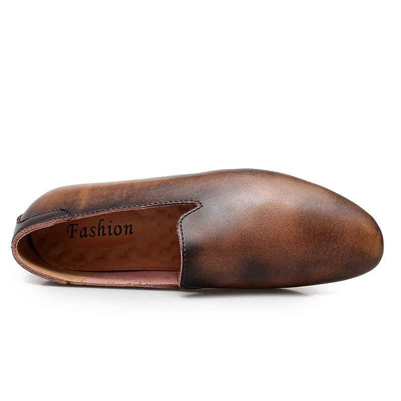 Men Leather Flats