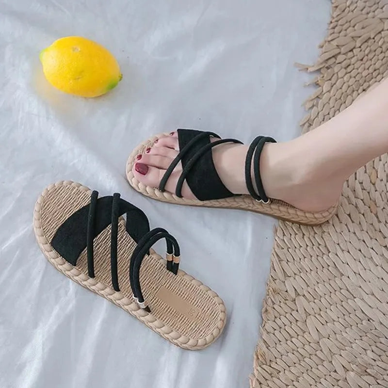 Cross Strap Sandals