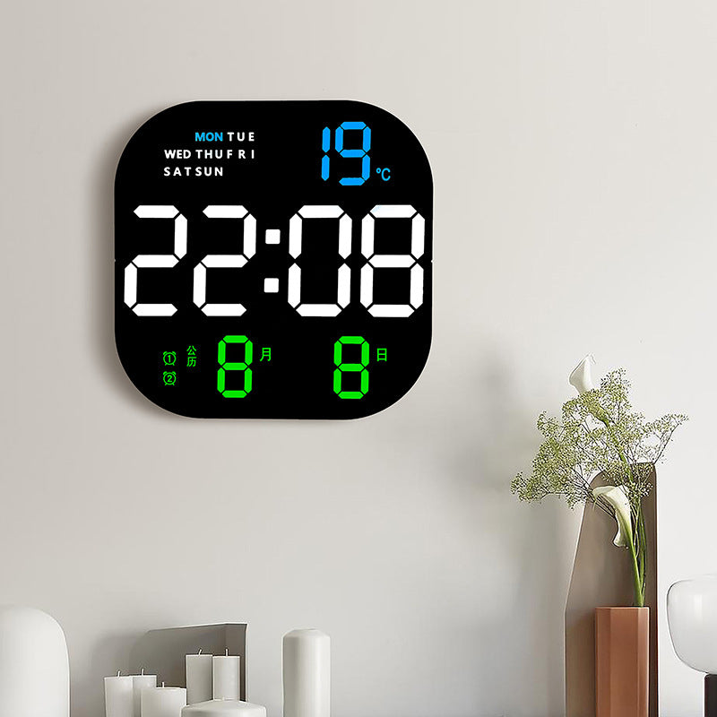 Modern Digital Wall Clock