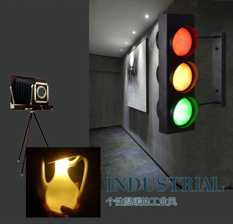 Double Sided Indoor Traffic Signal Lamp