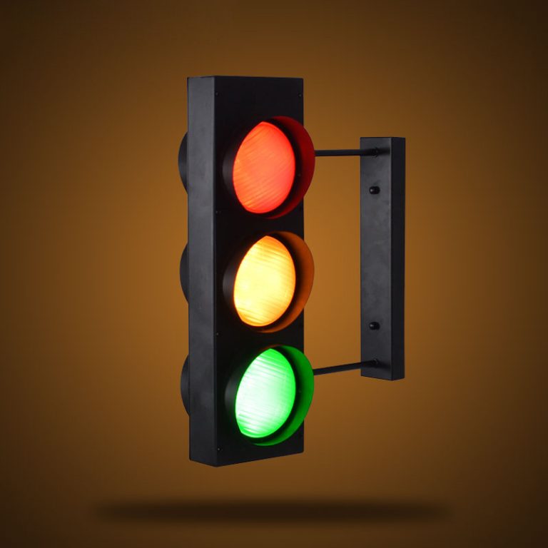 Double Sided Indoor Traffic Signal Lamp