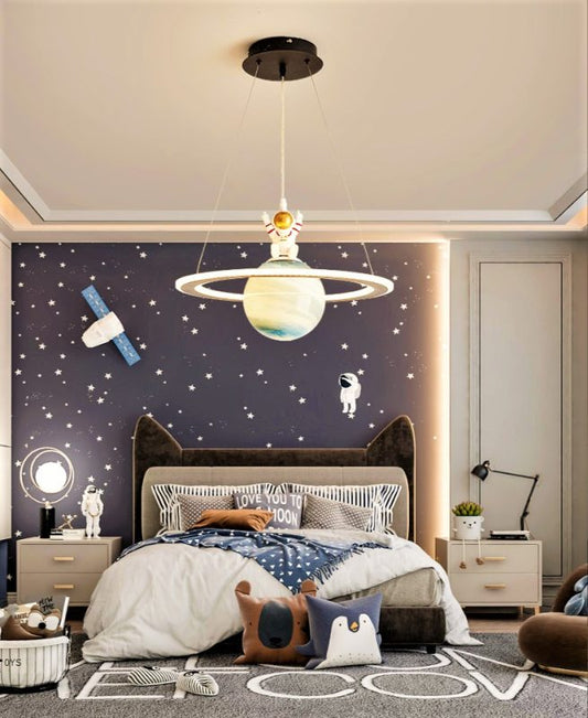 Spaceman Chandelier