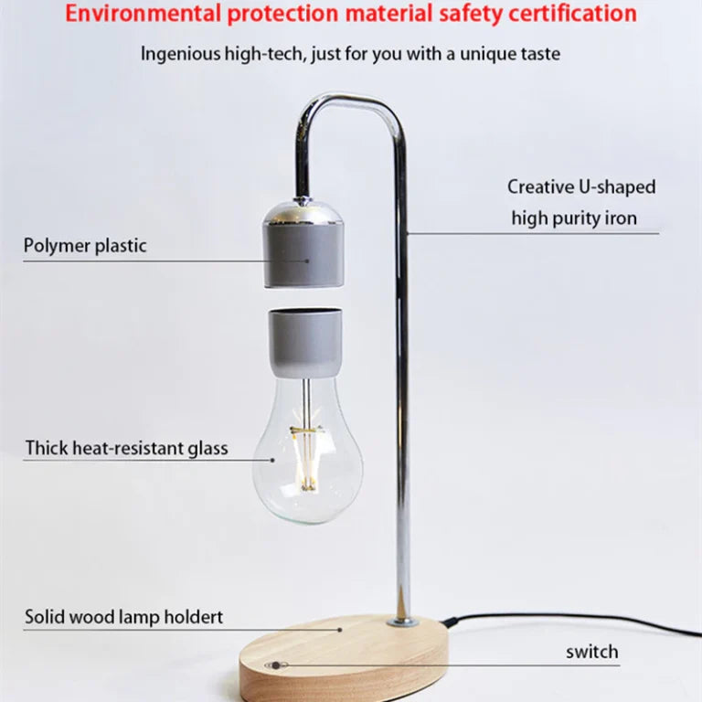 Magnetic Levitation Light Bulb