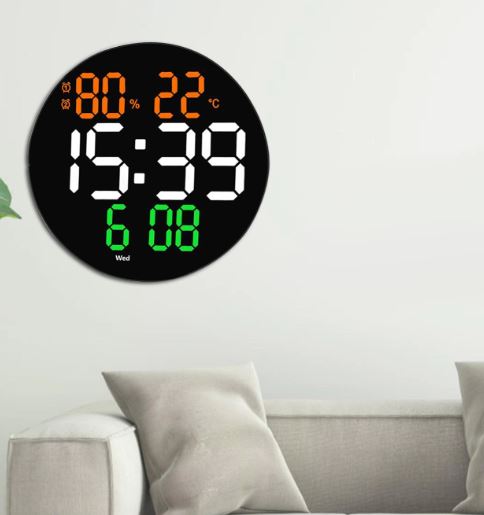 Digital Wall Clock