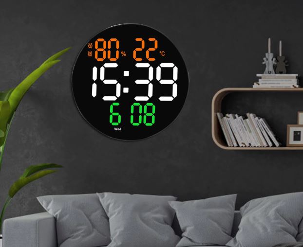 Digital Wall Clock